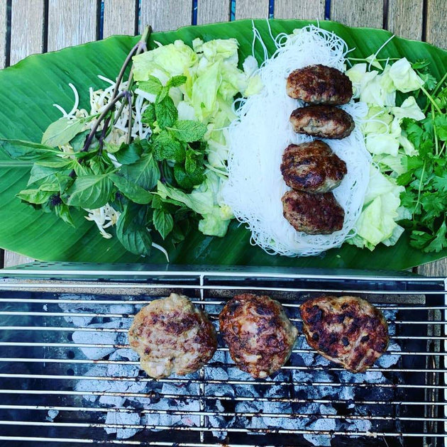 Bún Chả (Vietnamese Grilled Pork Patties) – YAK Grills®