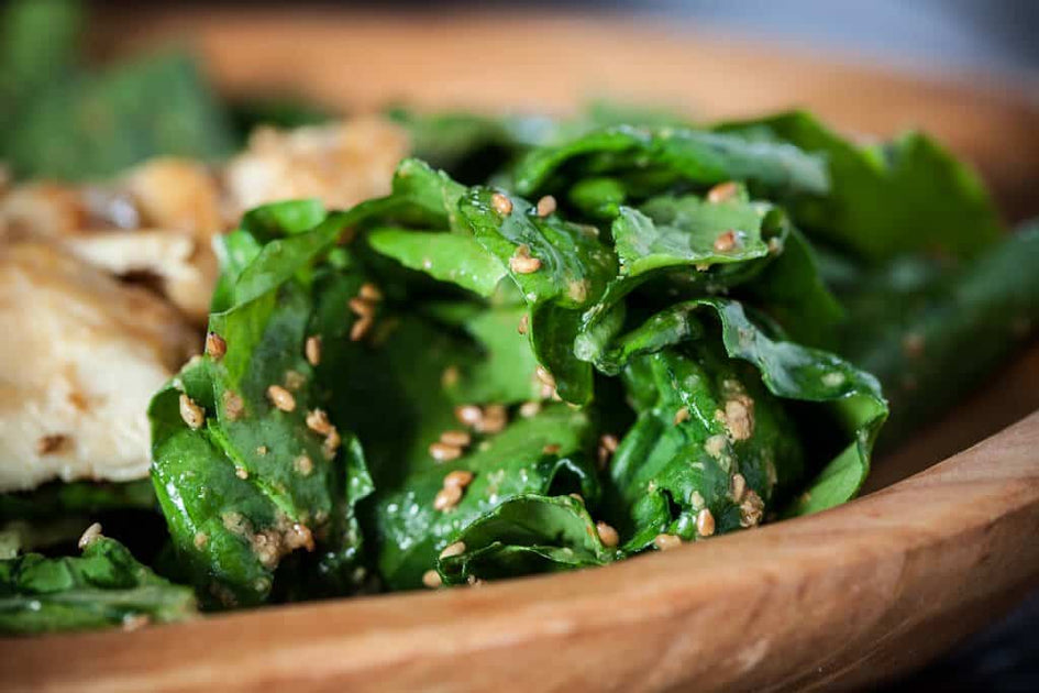 Salad with Sesame-Miso Dressing & Grilled Chicken – YAK Grills®